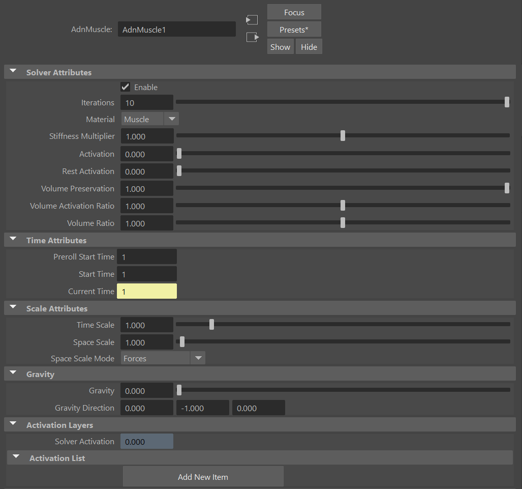 AdnMuscle editor first part